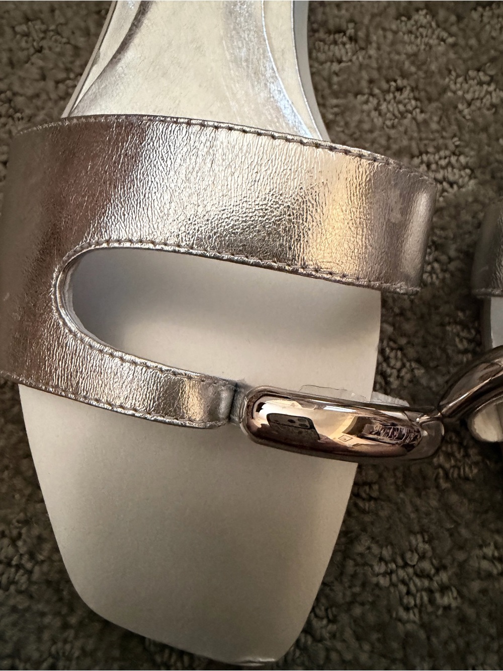 Tory Burch pierced sandal Metallic silver Slide 37 - Picture 2 of 4